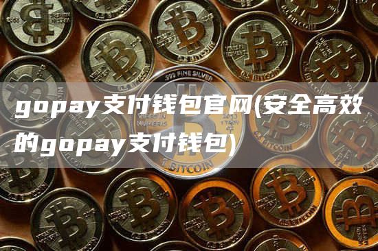 gopay支付钱包官网 - 安全高效的gopay支付钱包